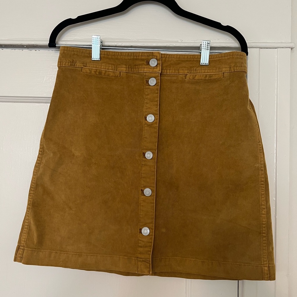 NWT J.Crew Corduroy Skirt
